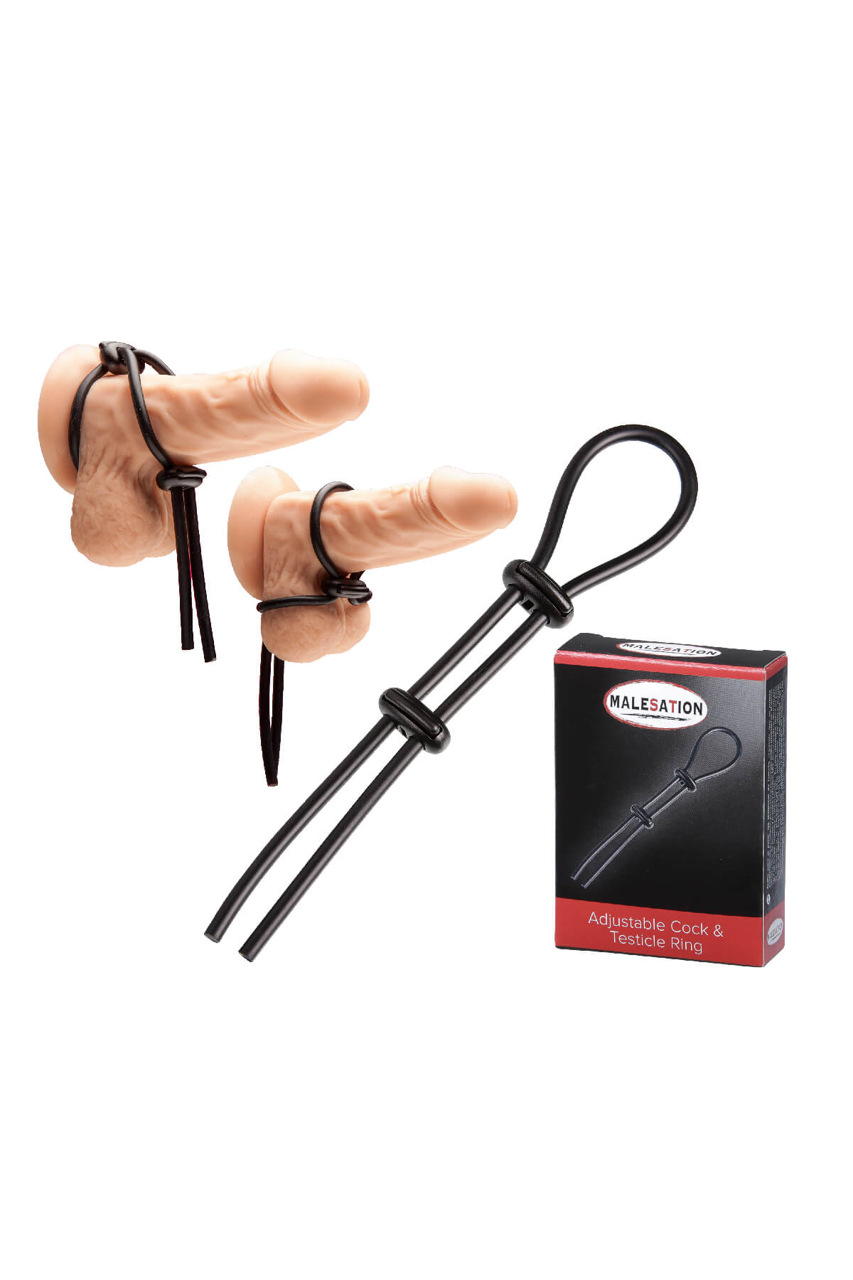 Adjustable Cock & Testicle Ring