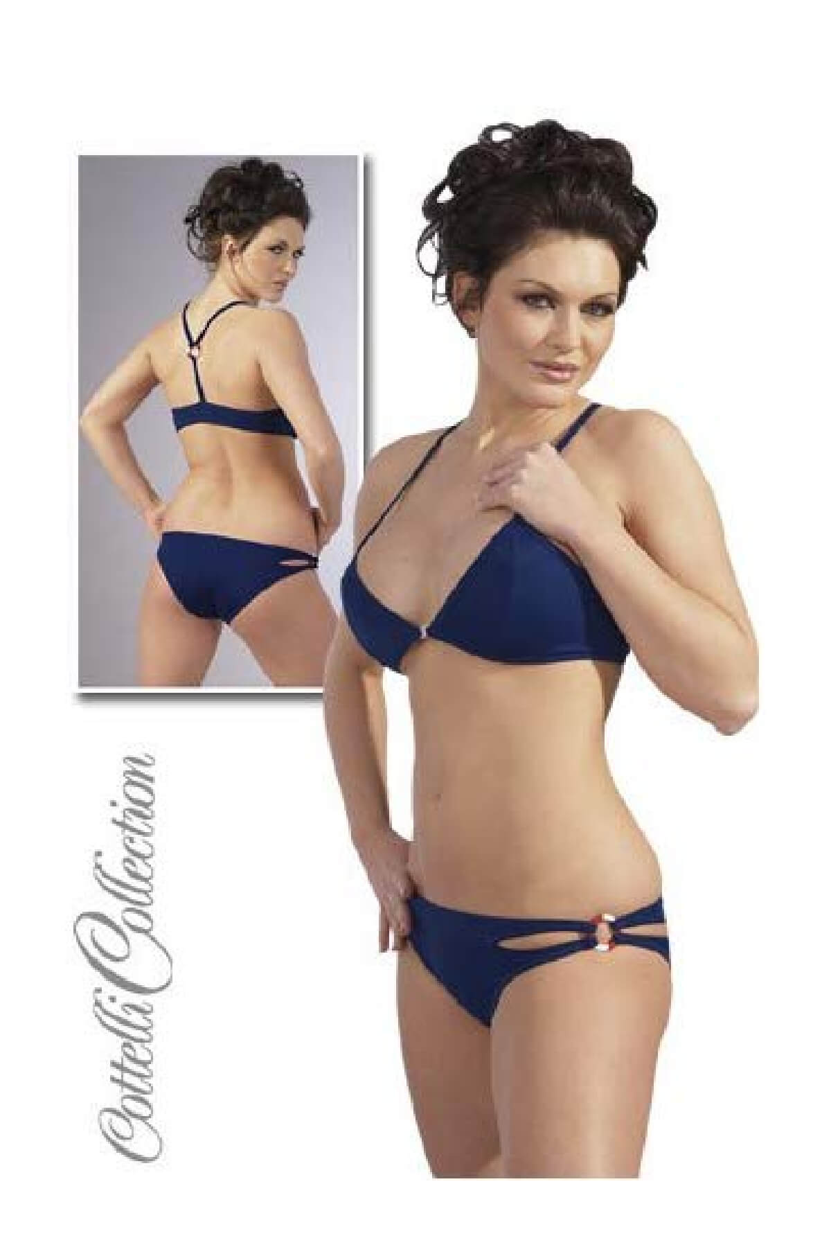 Bikini, dunkelblau
