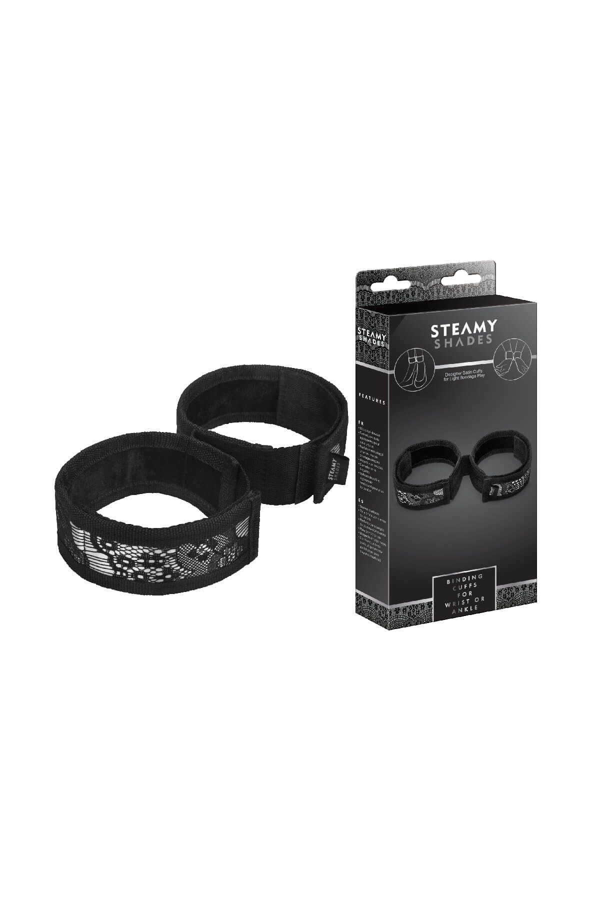 STEAMY SHADES Binding Cuffs for Wrist or Ankle