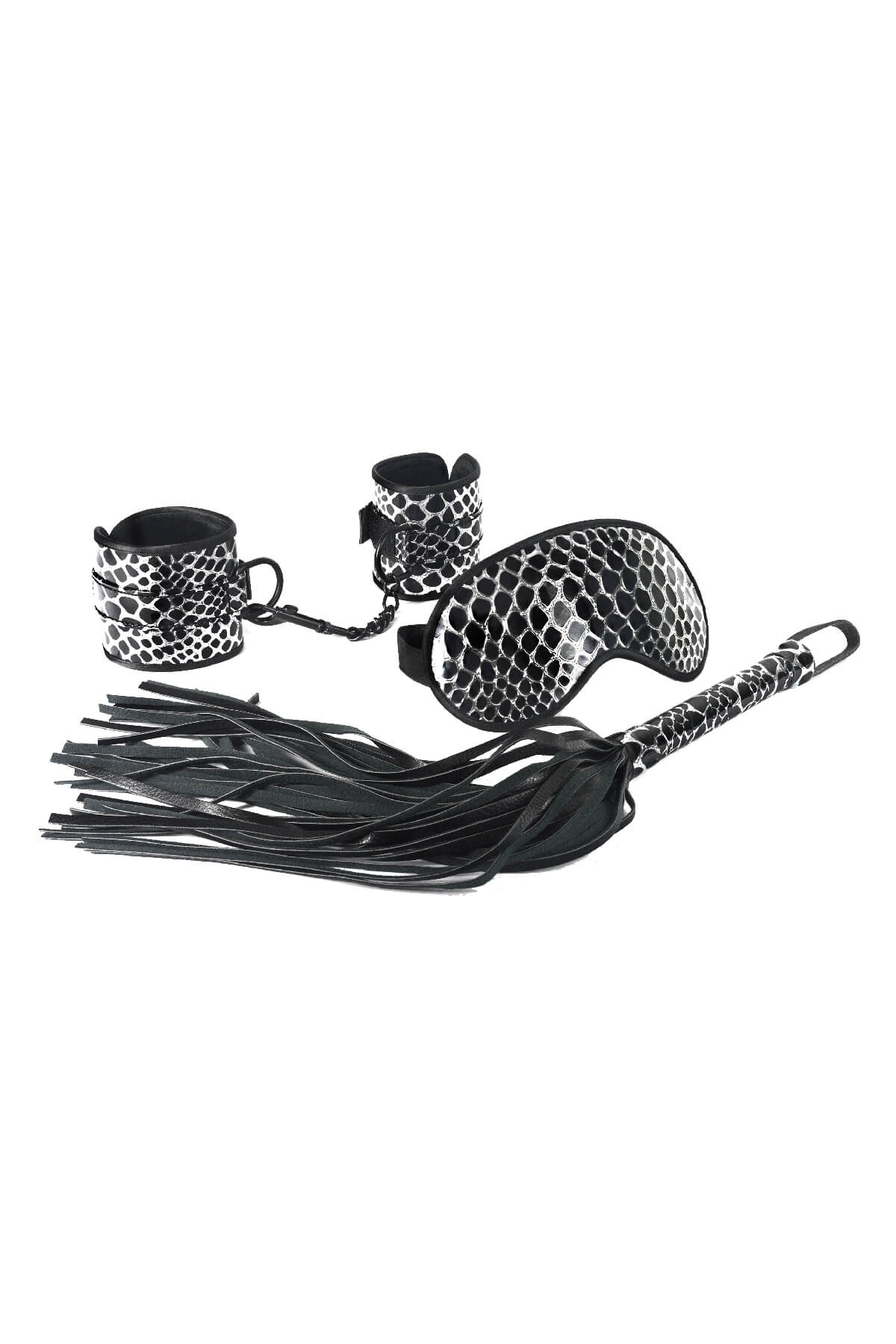 SPARTACUS Bondage Kit black-silver