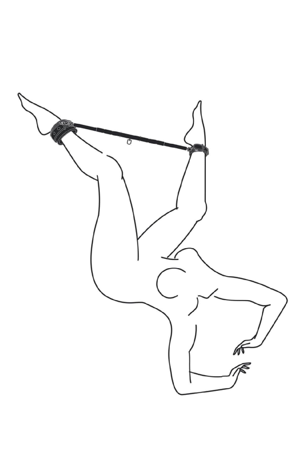 Expander Spreader Bar and Cuffs Set