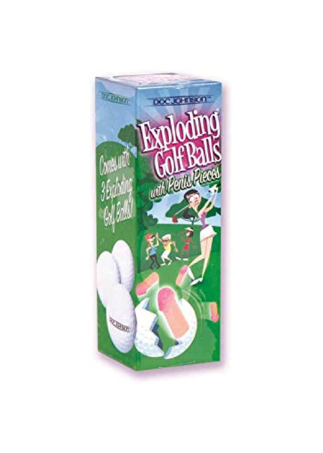 Exploding Golf Balls