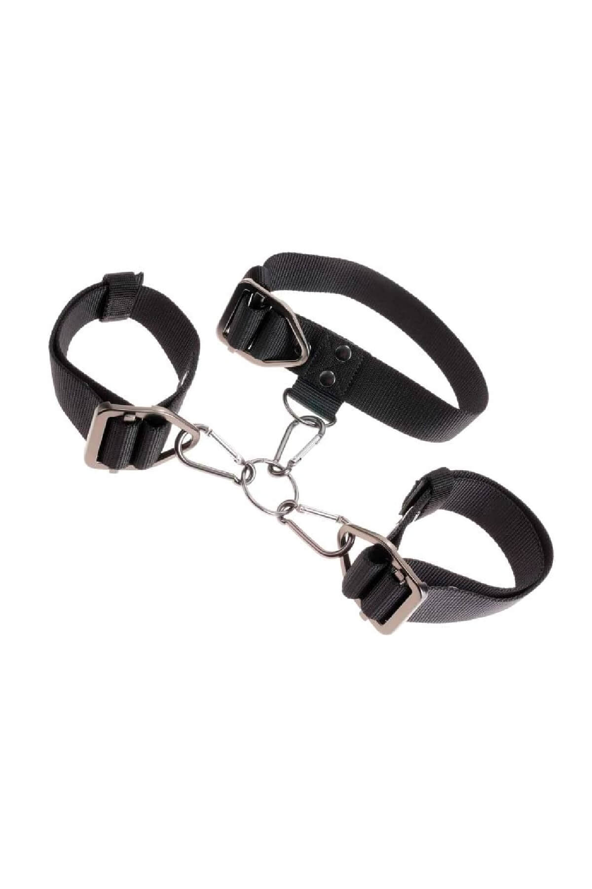 Sir Richard's - Command - Fesseln & Halsband Set - Schwarz