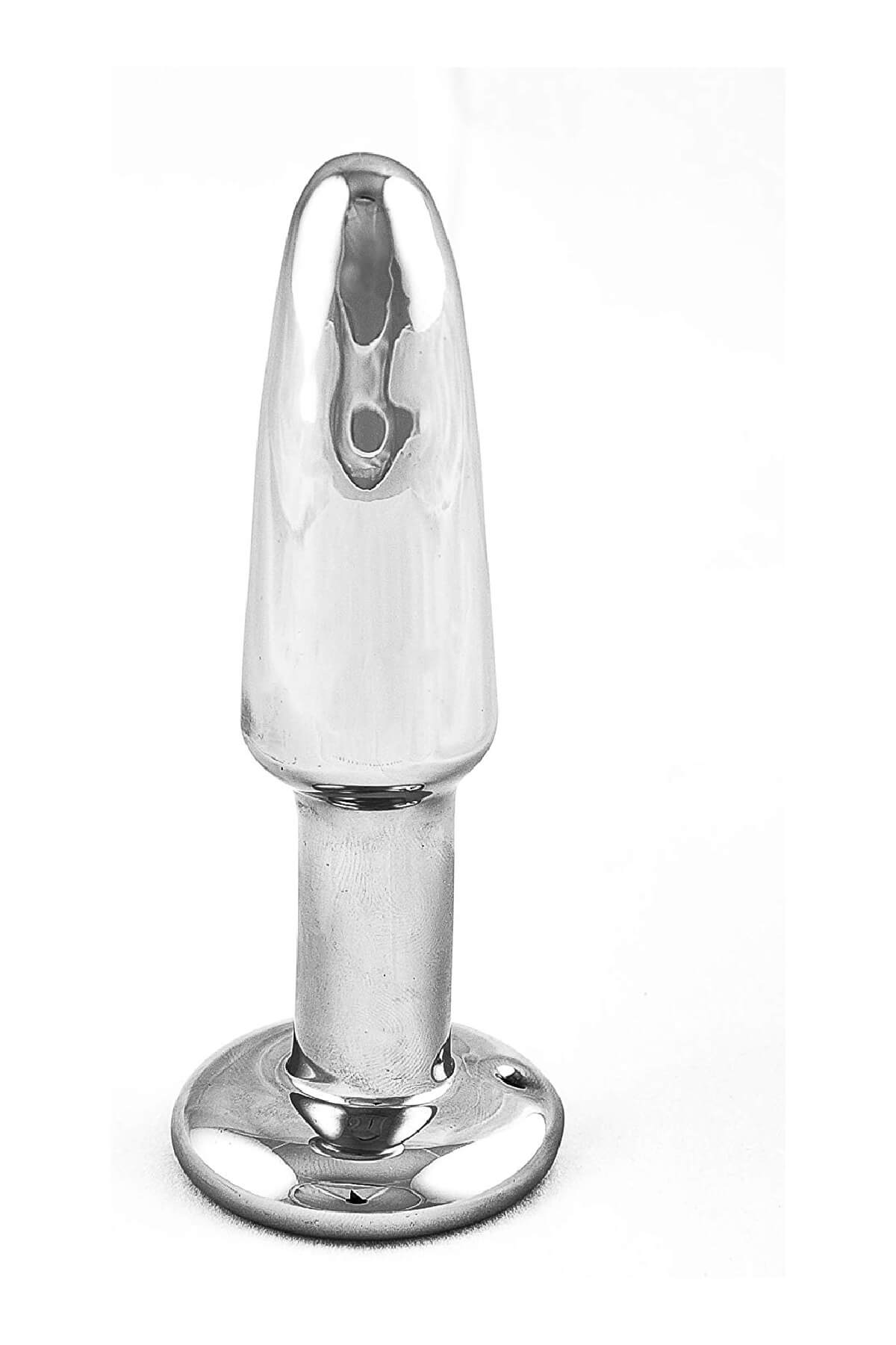 Glasdildo Silver Storm