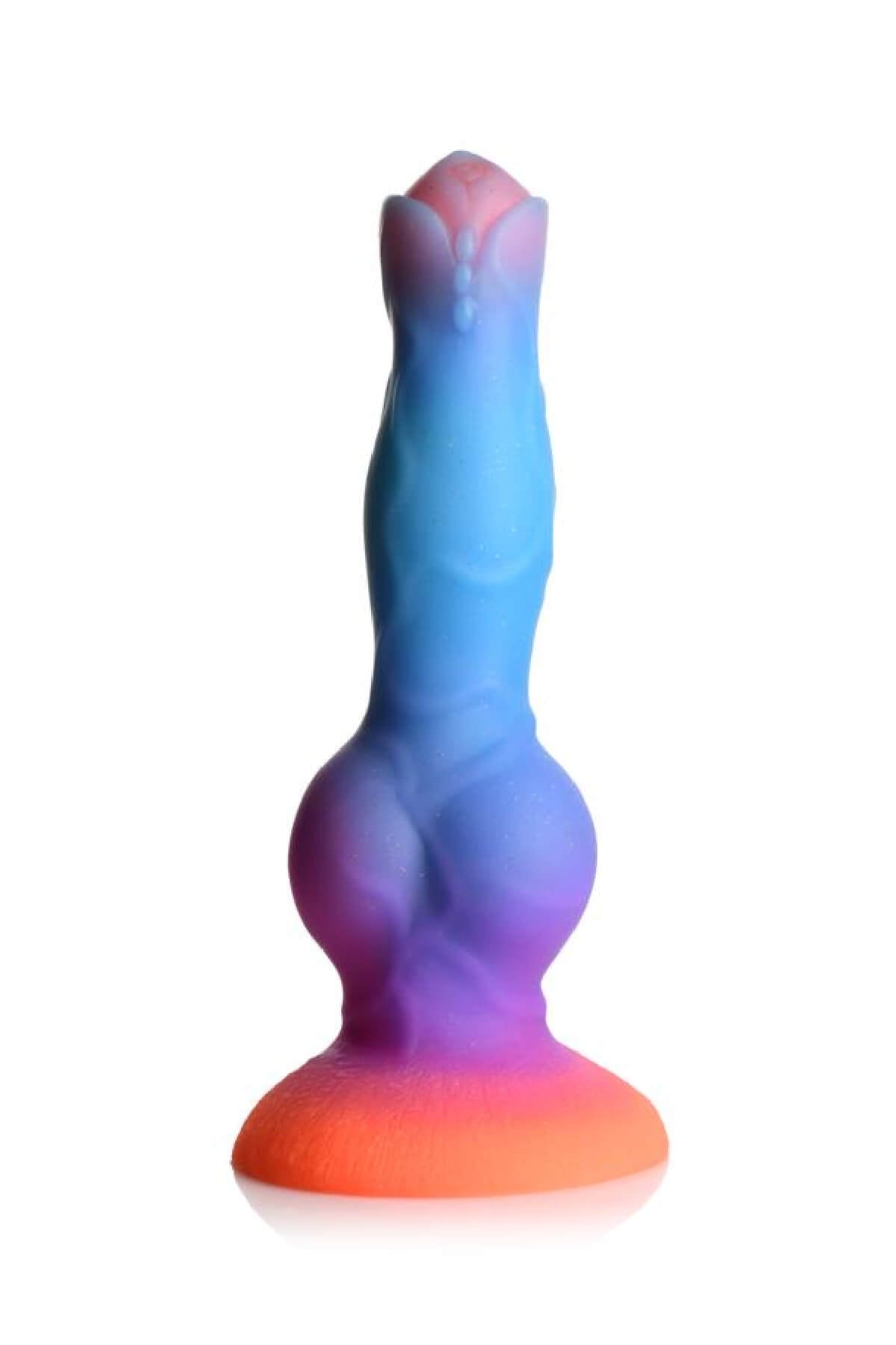 Leuchten-im-dunklen Silikon Alien Dildo
