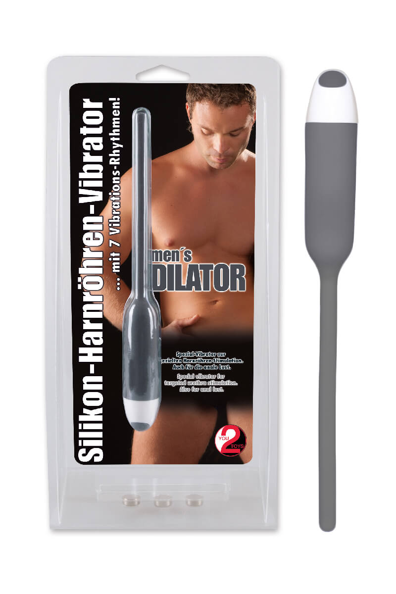 Men's Dilator grey Harnröhren-Vibrator