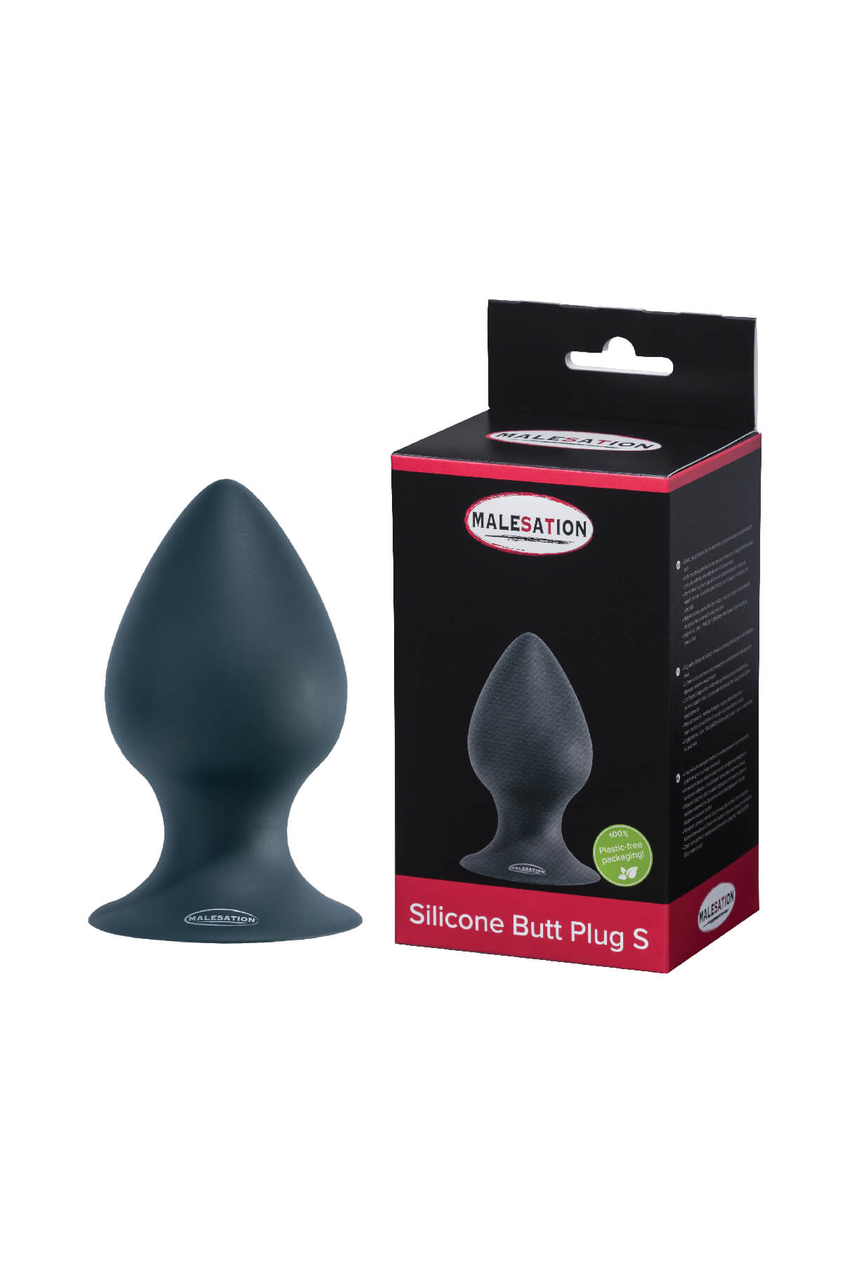 MALESATION Silicone Butt Plug S