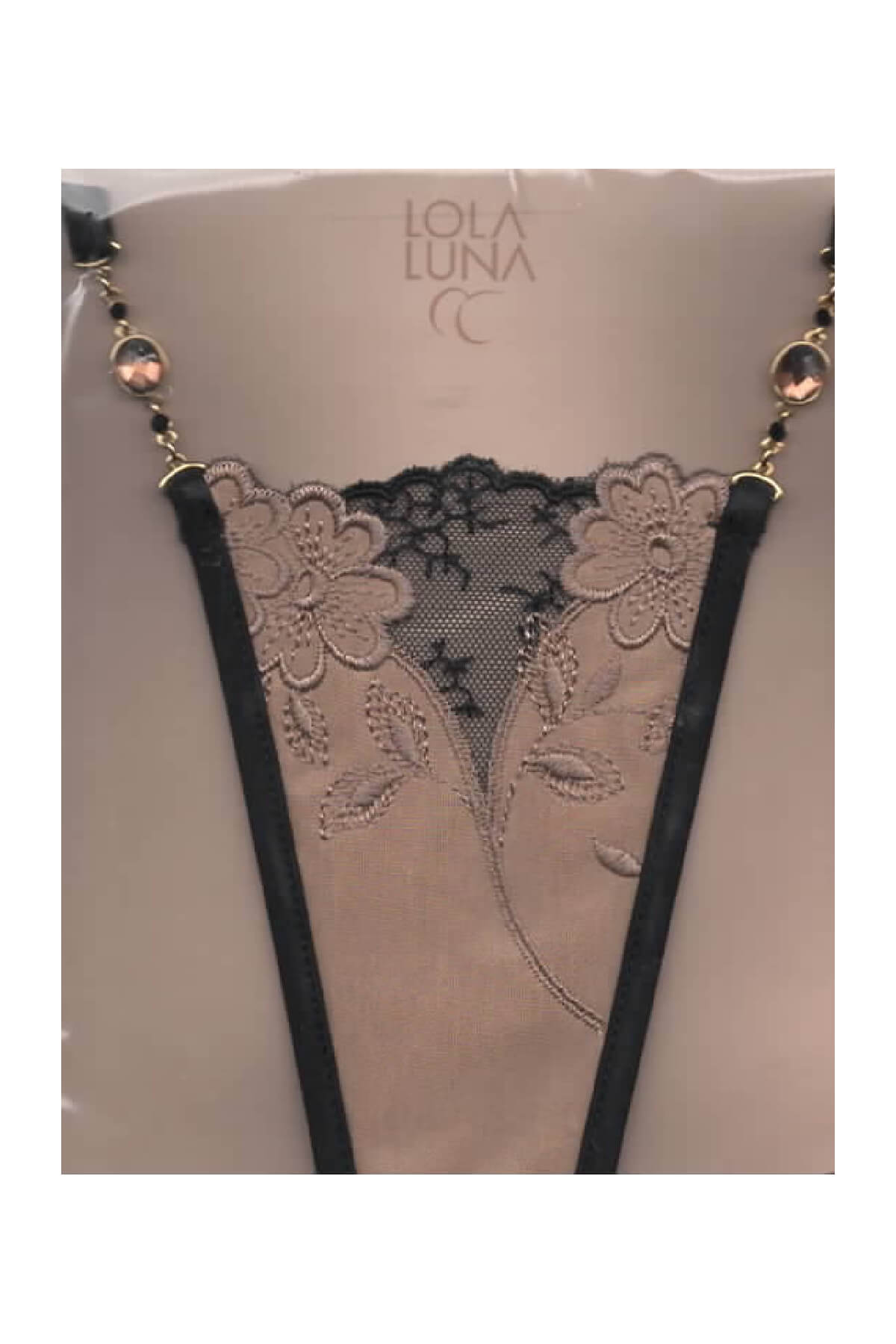 String CHARLESTON schwarz- haut