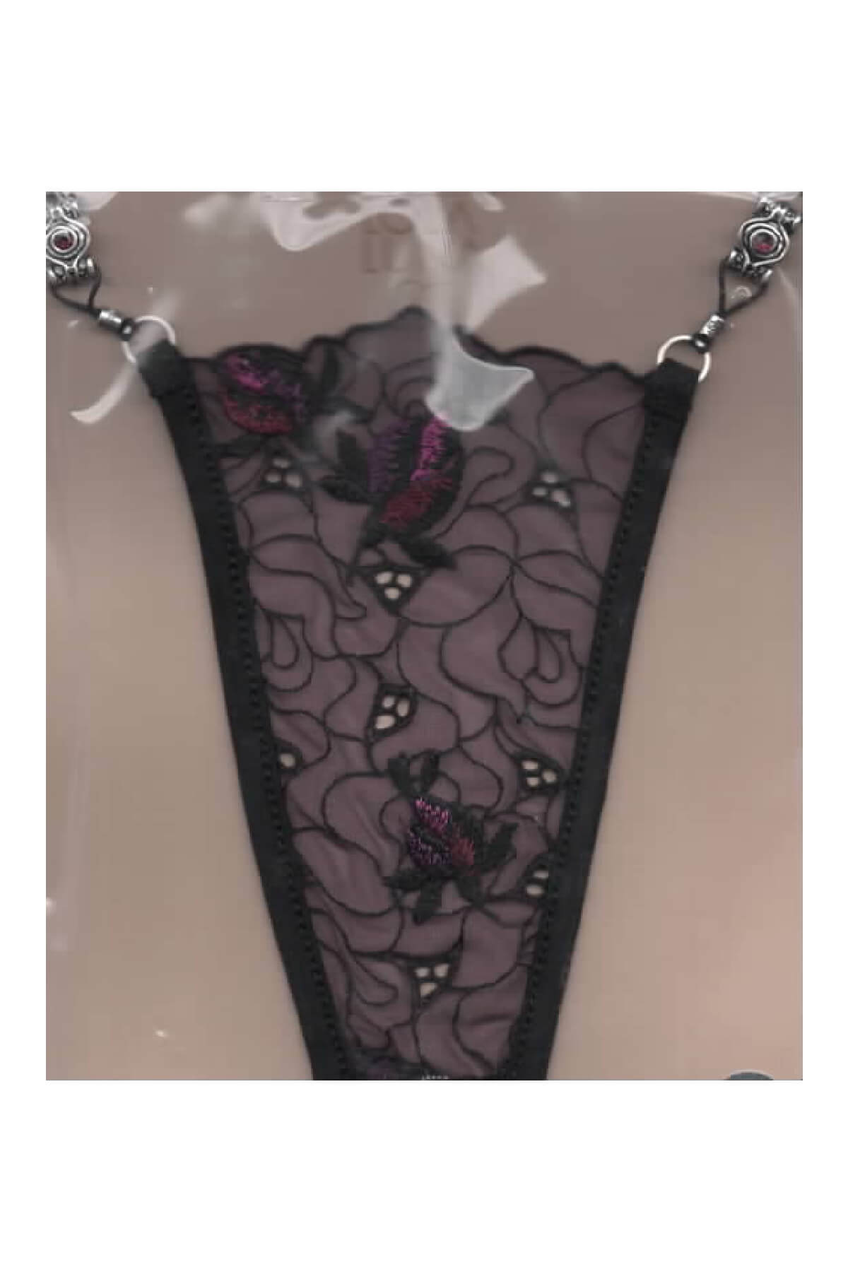 String schwarz-violett