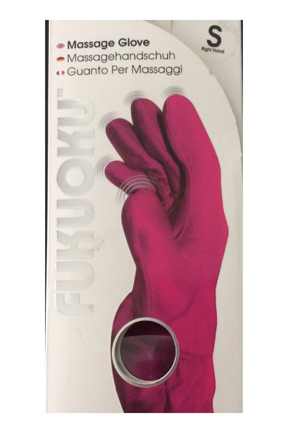 Fukuoku Massage Handschuh rechts, pink