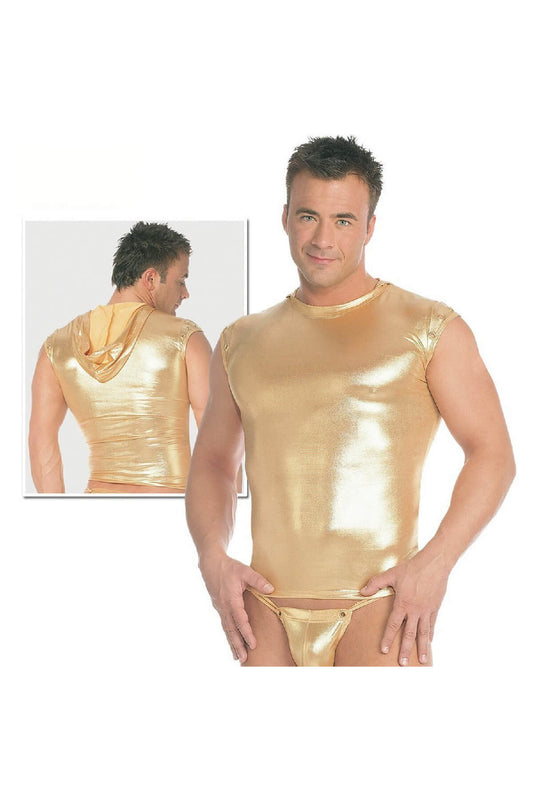 Herren Kapuzen-Shirt »Gold«