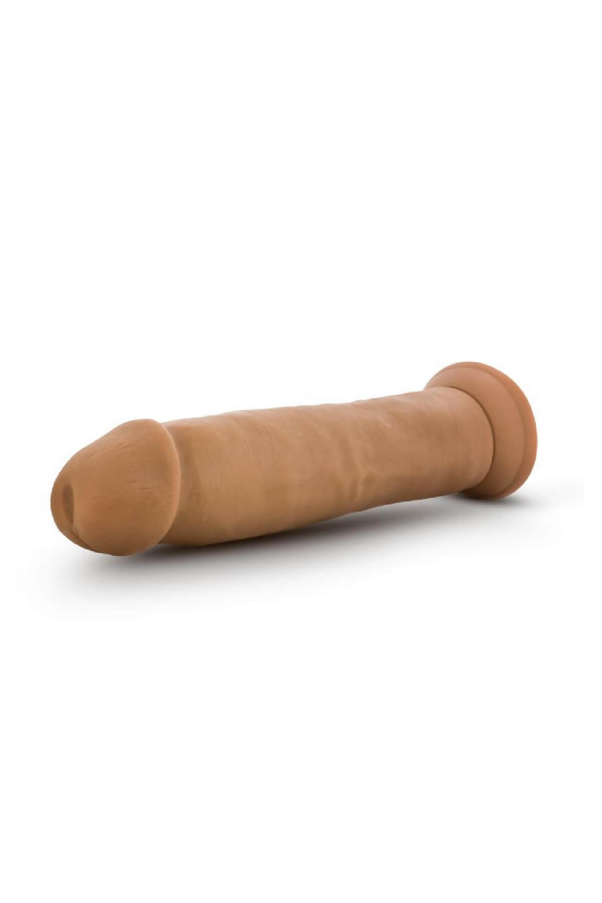 Dr. Skin – Realistischer Dildo mit Saugnapf 24 cm – Mokka